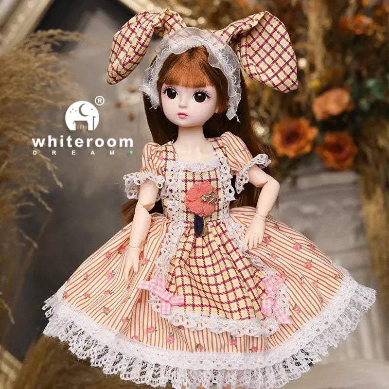 30cm BJD Doll Lolita Style With Long Hair Gift Set - ToylandEU