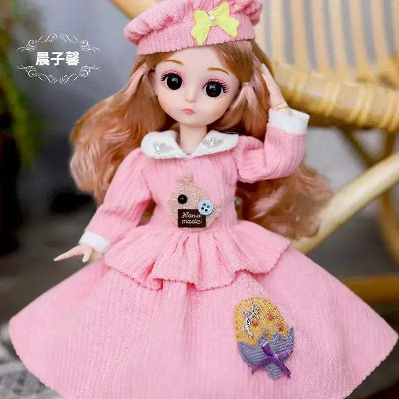 30cm BJD Doll Lolita Style With Long Hair Gift Set - ToylandEU