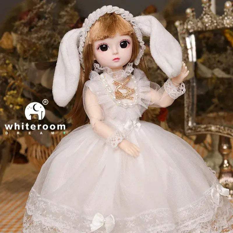 30cm BJD Doll Lolita Style With Long Hair Gift Set - ToylandEU