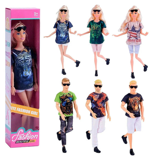  30cm BJD Doll Moveable Joints Deluxe Outfit -  ToylandEU™