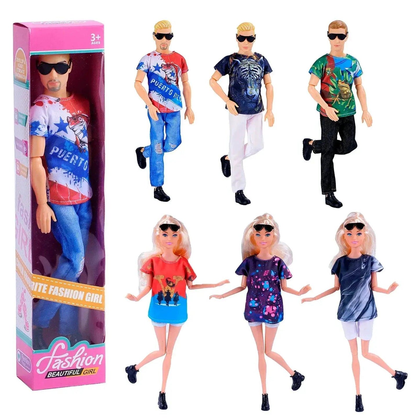  30cm BJD Doll Moveable Joints Deluxe Outfit -  ToylandEU™