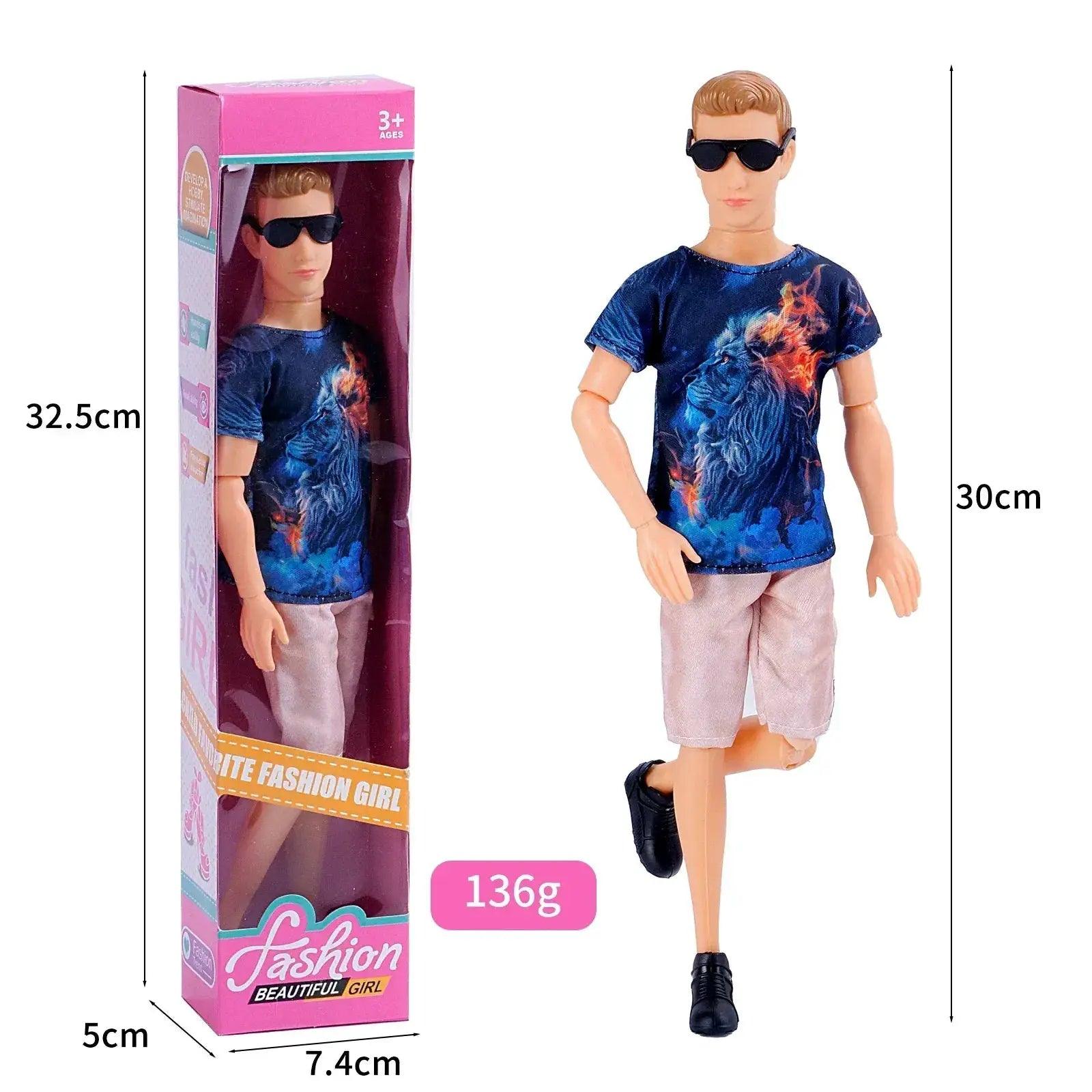  30cm BJD Doll Moveable Joints Deluxe Outfit -  ToylandEU™