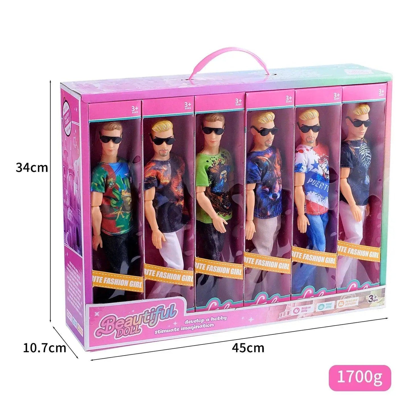  30cm BJD Doll Moveable Joints Deluxe Outfit -  ToylandEU™
