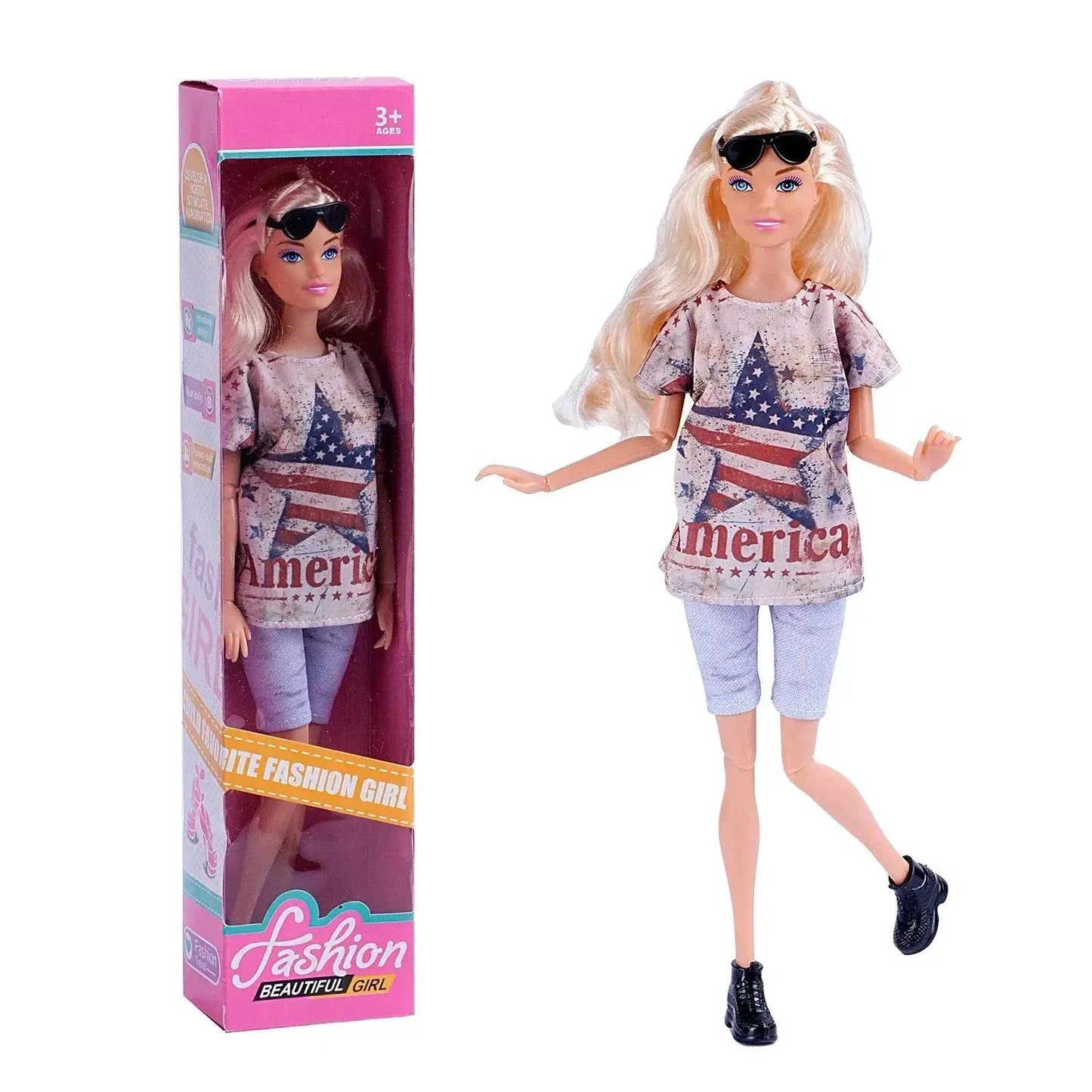  30cm BJD Doll Moveable Joints Deluxe Outfit -  ToylandEU™