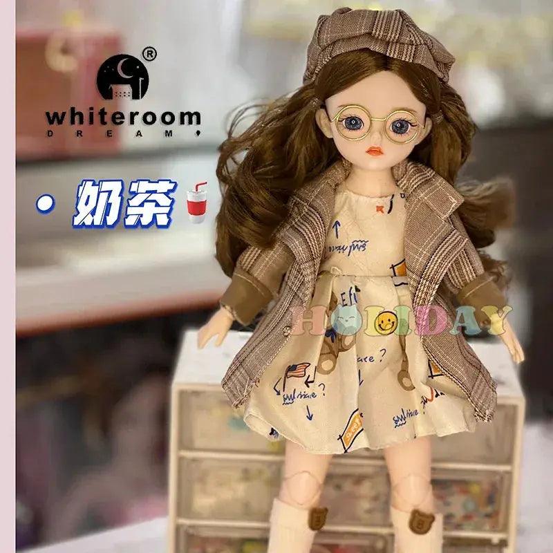  30cm BJD Doll Starry Blue Eyes Articulated -  ToylandEU™