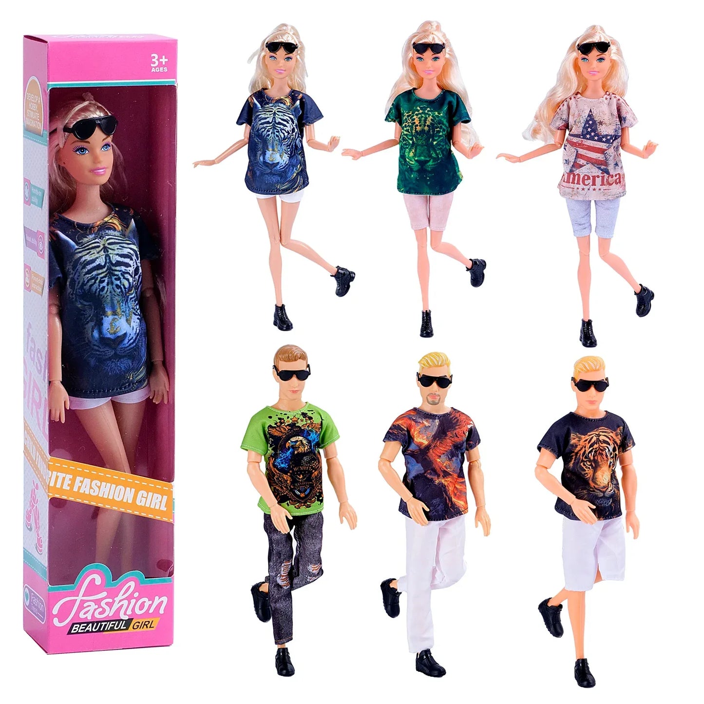 30cm BJD Doll With Moveable Joints And Deluxe Outfit - ToylandEU