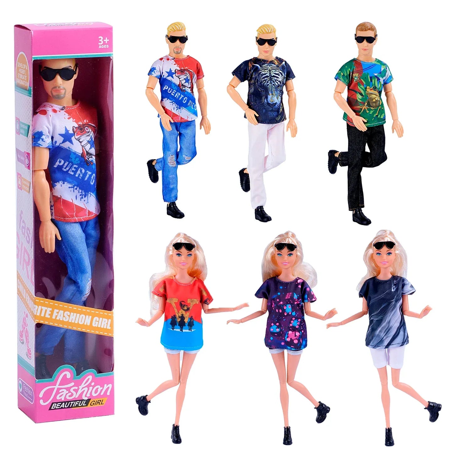 30cm BJD Doll With Moveable Joints And Deluxe Outfit - ToylandEU