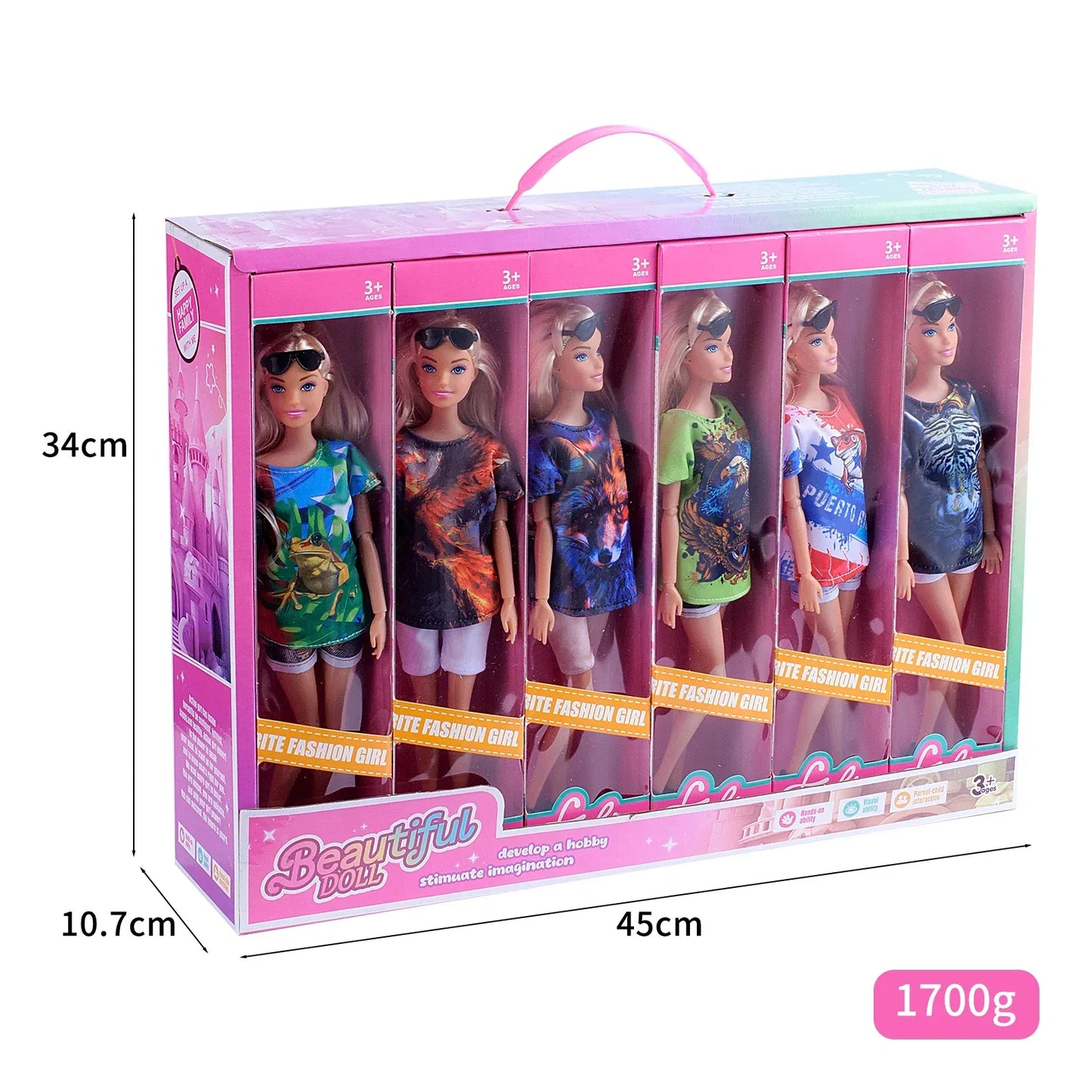 30cm BJD Doll With Moveable Joints And Deluxe Outfit - ToylandEU