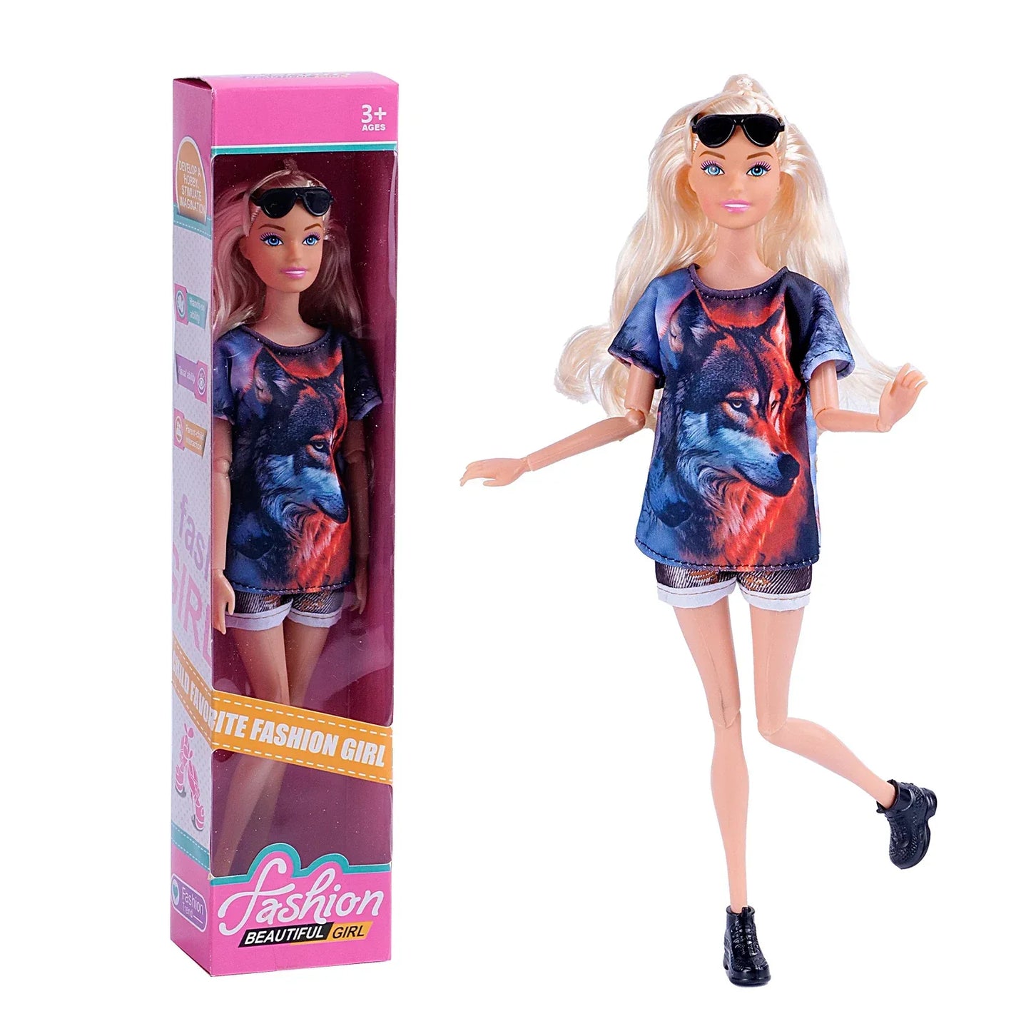 30cm BJD Doll With Moveable Joints And Deluxe Outfit - ToylandEU