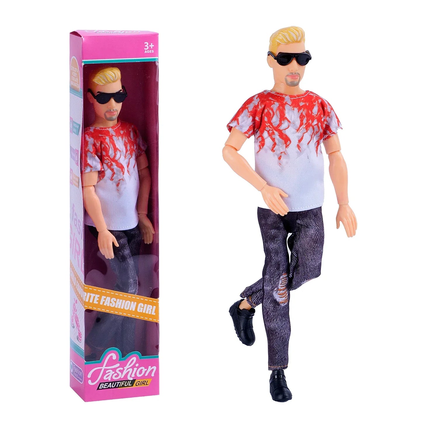 30cm BJD Doll With Moveable Joints And Deluxe Outfit - ToylandEU