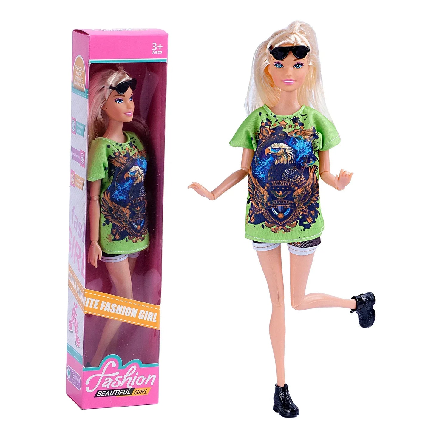 30cm BJD Doll With Moveable Joints And Deluxe Outfit - ToylandEU