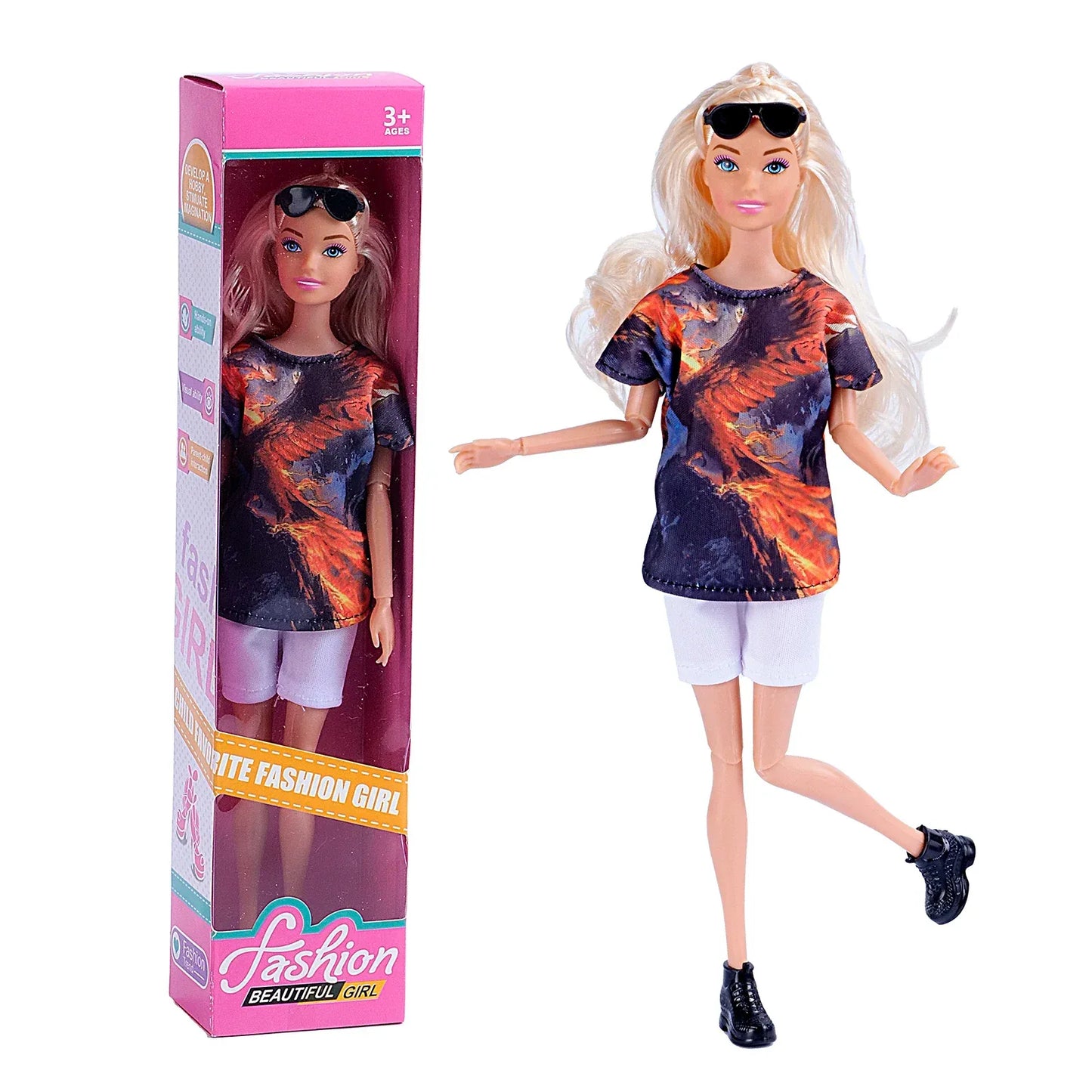 30cm BJD Doll With Moveable Joints And Deluxe Outfit - ToylandEU