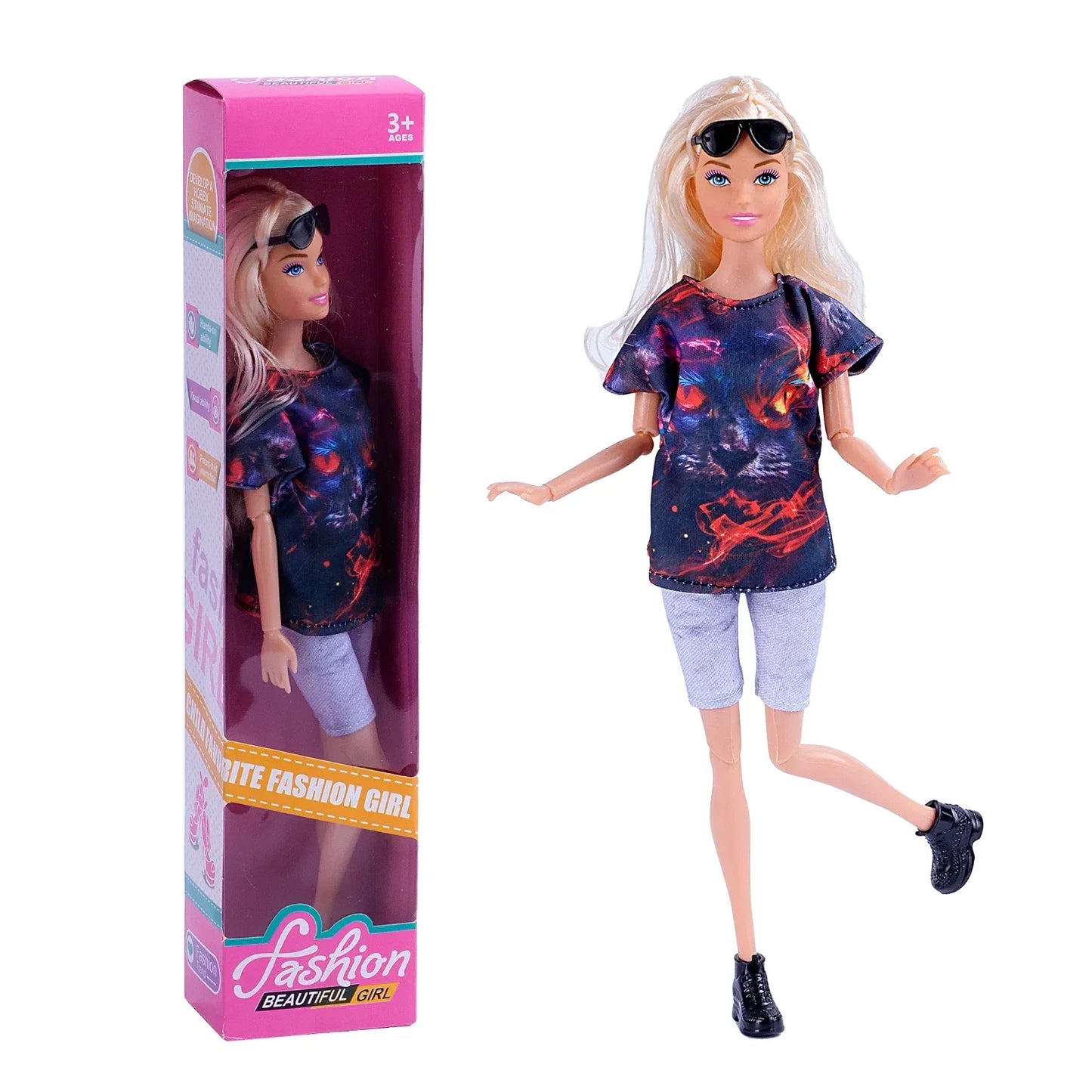 30cm BJD Doll With Moveable Joints And Deluxe Outfit - ToylandEU