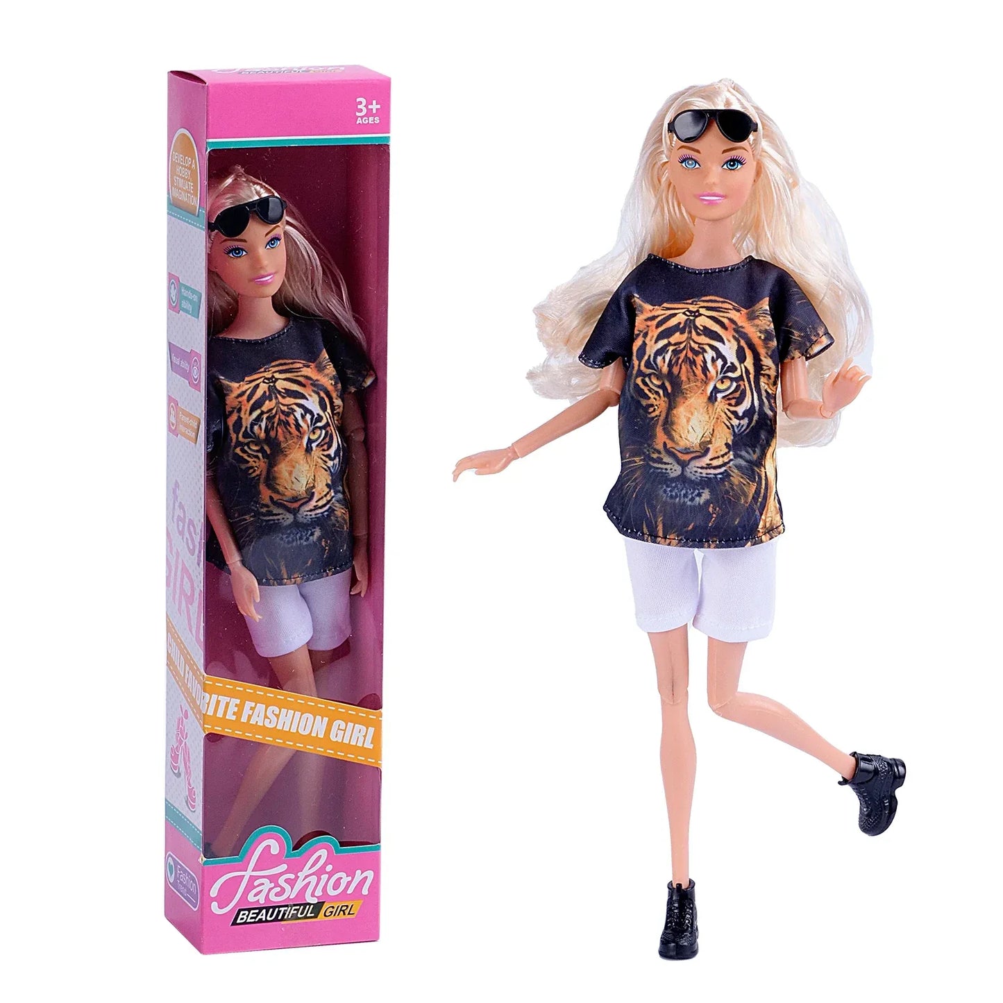 30cm BJD Doll With Moveable Joints And Deluxe Outfit - ToylandEU