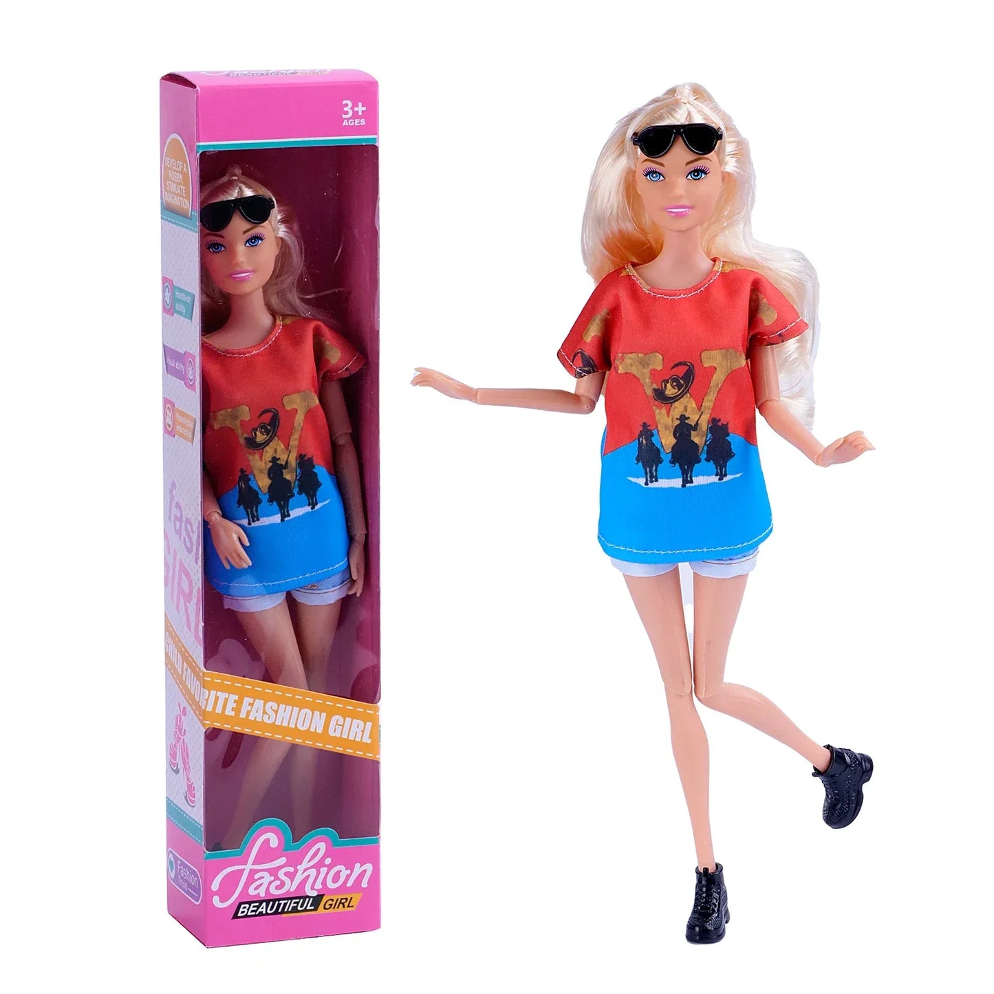 30cm BJD Doll With Moveable Joints And Deluxe Outfit - ToylandEU