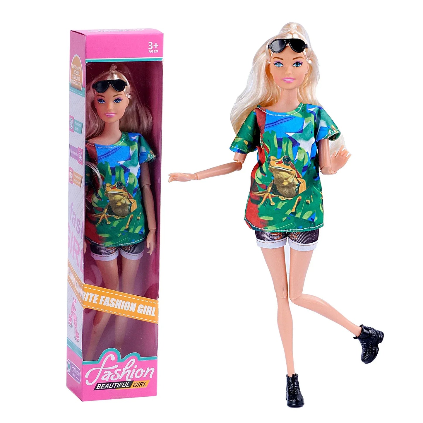 30cm BJD Doll With Moveable Joints And Deluxe Outfit - ToylandEU