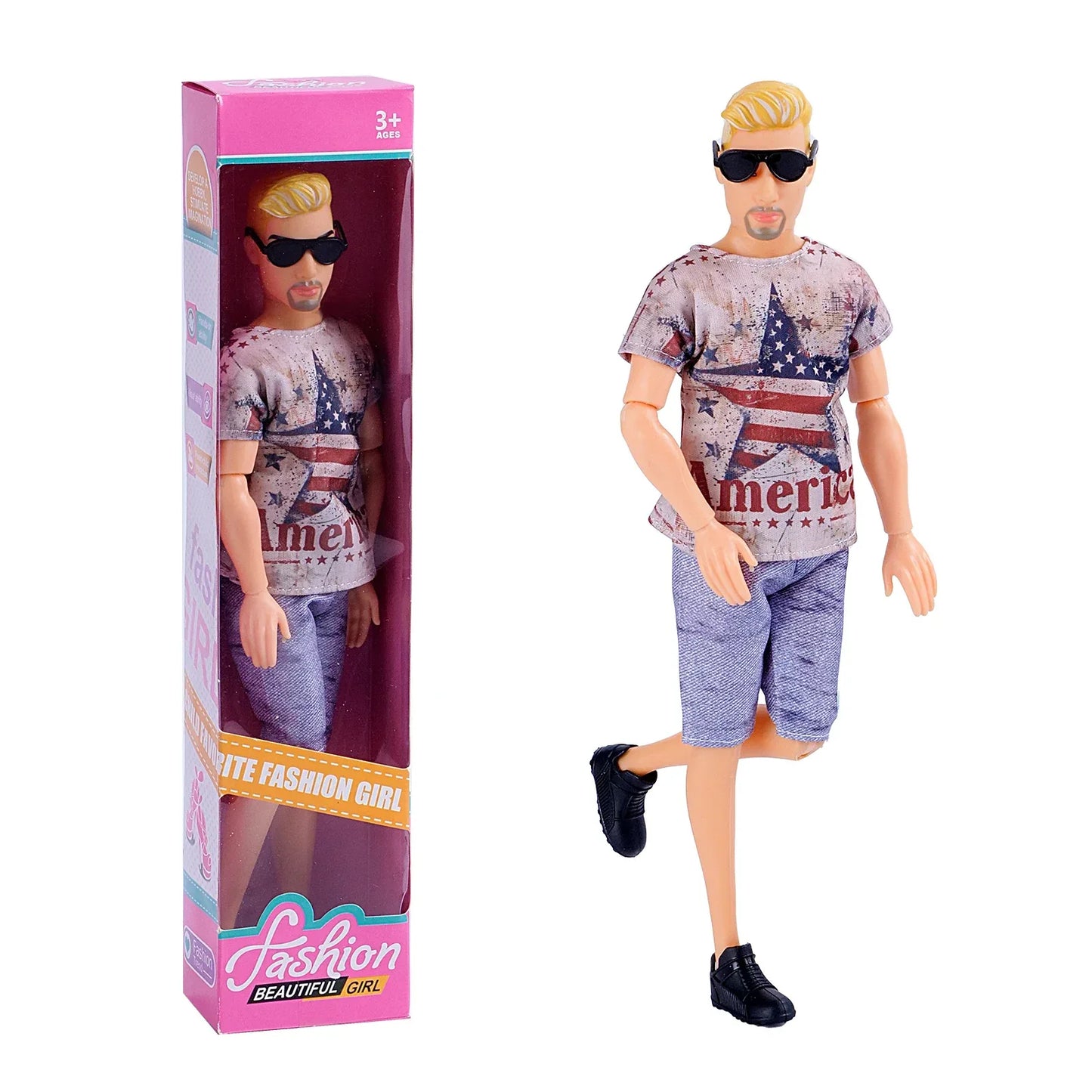 30cm BJD Doll With Moveable Joints And Deluxe Outfit - ToylandEU