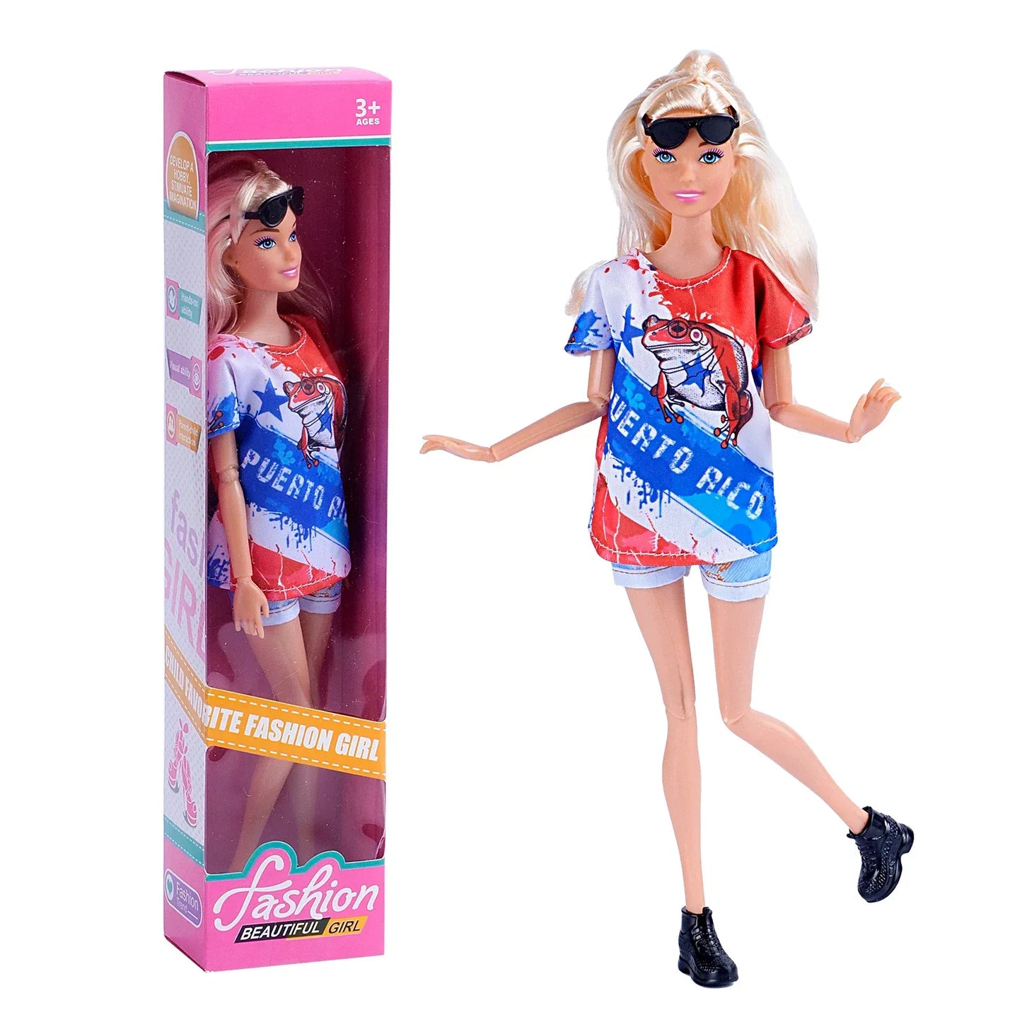 30cm BJD Doll With Moveable Joints And Deluxe Outfit - ToylandEU