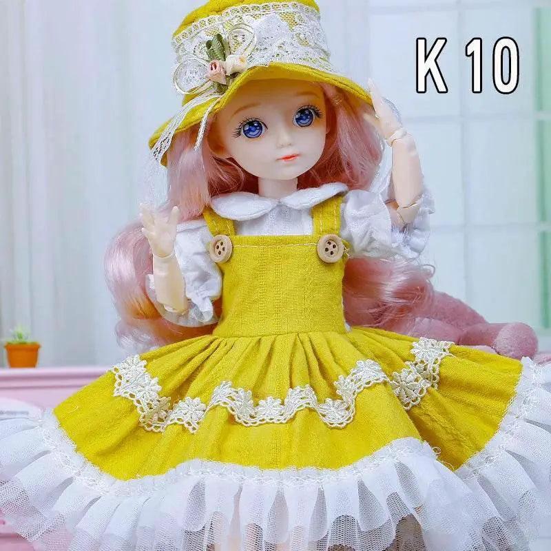  30cm Bjd Dolls Princess Full Set 1/6 Anime Bjd Toys -  ToylandEU™