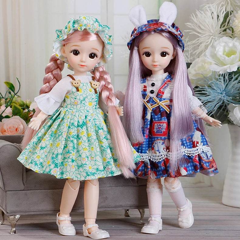 30cm Bjd Dolls Princess Full Set 1/6 Anime Bjd Toys - ToylandEU
