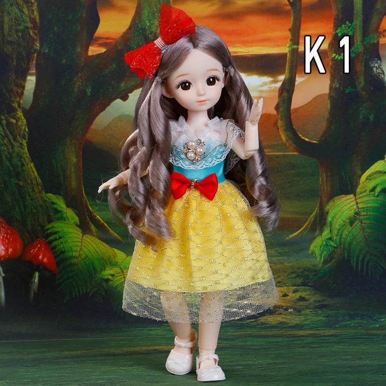 30cm Bjd Dolls Princess Full Set 1/6 Anime Bjd Toys - ToylandEU