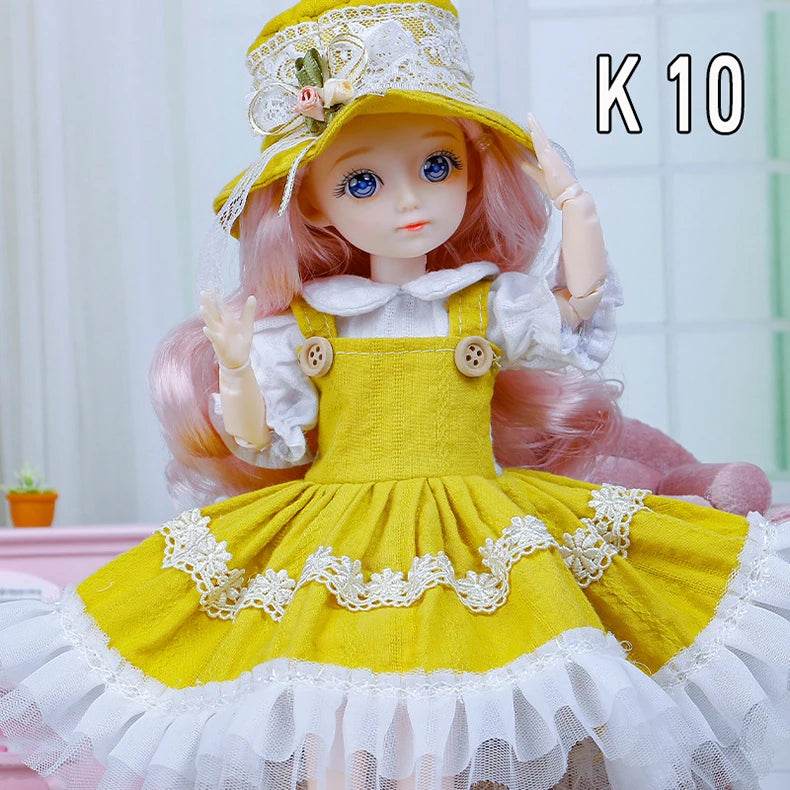30cm Bjd Dolls Princess Full Set 1/6 Anime Bjd Toys - ToylandEU