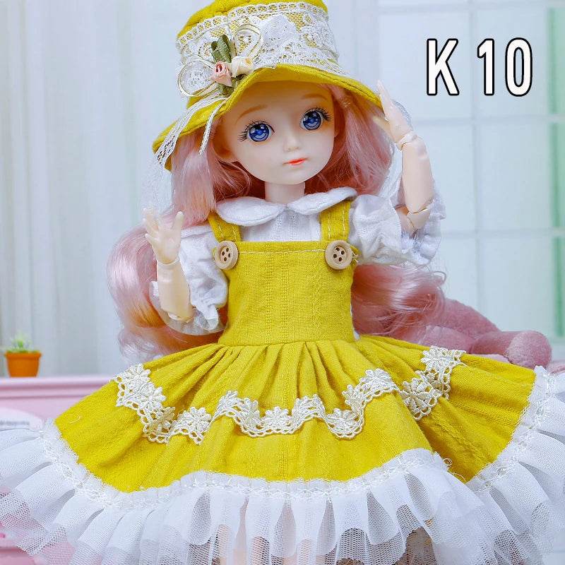 30cm Bjd Dolls Princess Full Set 1/6 Anime Bjd Toys - ToylandEU