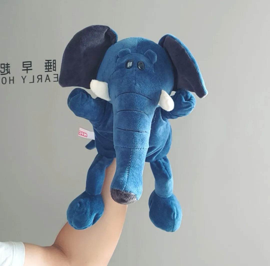 30cm Black Sheep Plush Hand Puppet - Fun Forest Animal Toy for Kids - ToylandEU