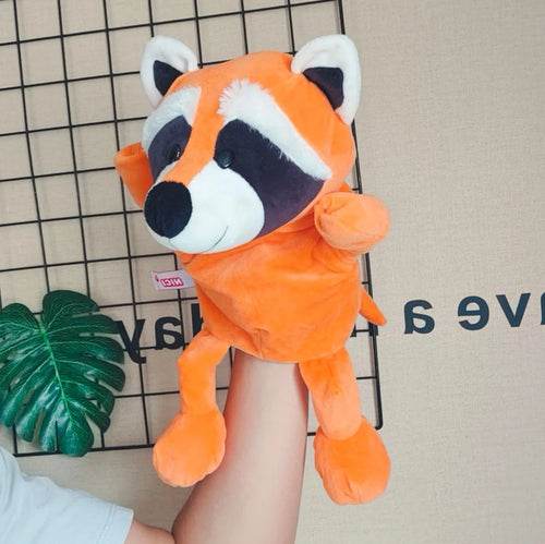 30cm Black Sheep Plush Hand Puppet - Fun Forest Animal Toy for Kids - ToylandEU