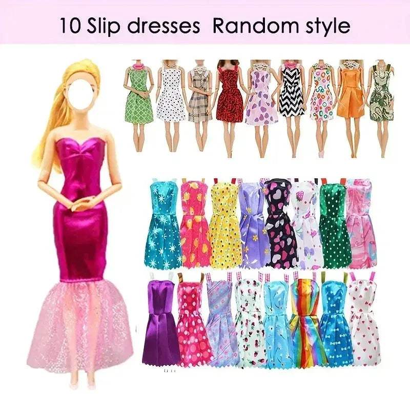  30cm Doll Clothes Set Complete With Dresses Tops Shoes -  ToylandEU™