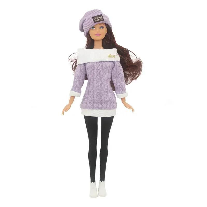  30cm Doll Full Set with Clothes and Hat for Girls -  ToylandEU™
