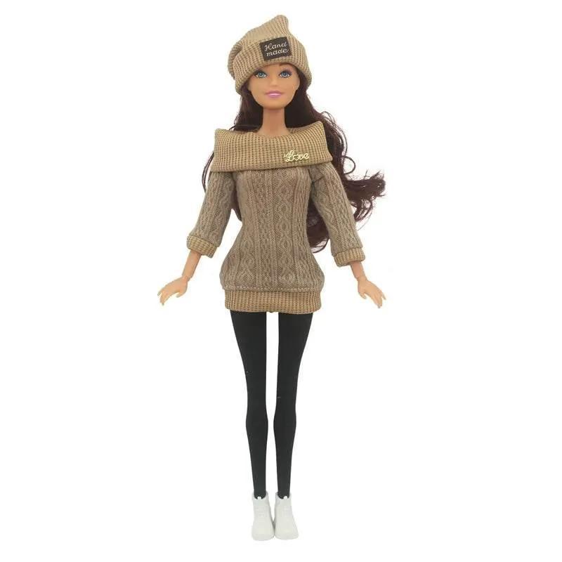  30cm Doll Full Set with Clothes and Hat for Girls -  ToylandEU™