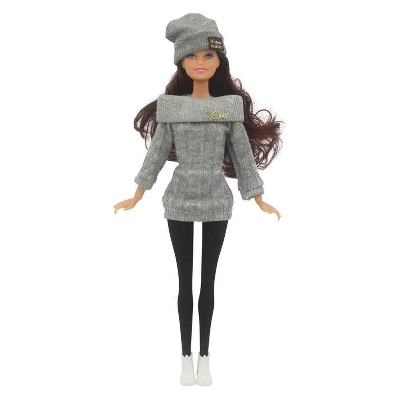  30cm Doll Full Set with Clothes and Hat for Girls -  ToylandEU™