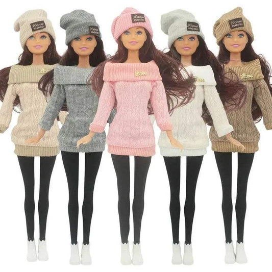  30cm Doll Full Set with Clothes and Hat for Girls -  ToylandEU™
