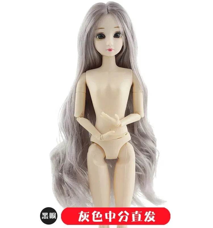 30cm Doll Toys for Girls 1/6 BJD Dolls with 3D Eyes - ToylandEU