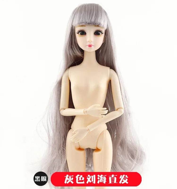 30cm Doll Toys for Girls 1/6 BJD Dolls with 3D Eyes - ToylandEU