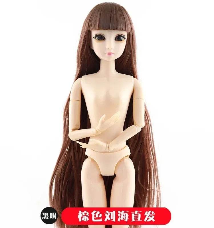 30cm Doll Toys for Girls 1/6 BJD Dolls with 3D Eyes - ToylandEU