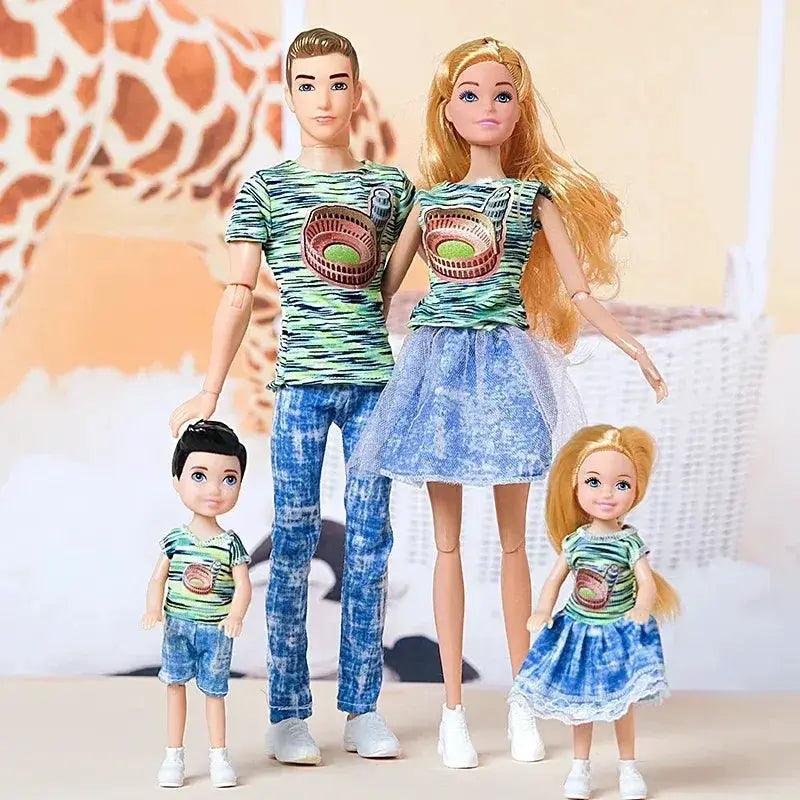  30cm Movable Family Doll Set Educational Toy In Stock -  ToylandEU™