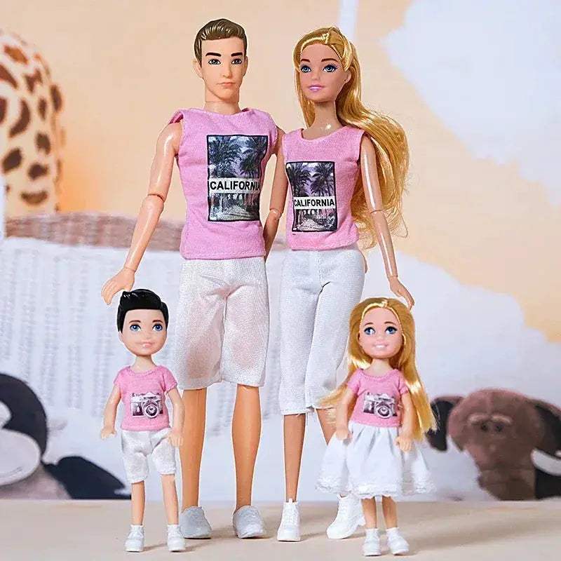  30cm Movable Family Doll Set Educational Toy In Stock -  ToylandEU™