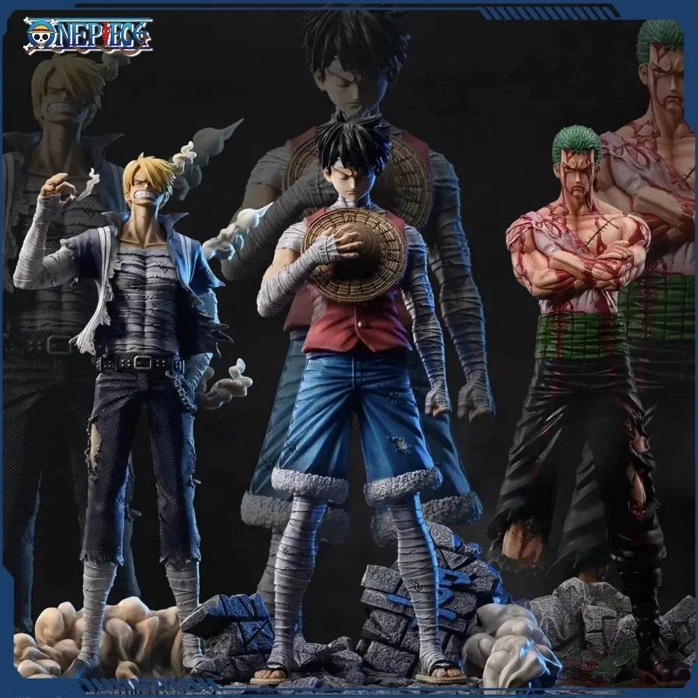 30cm One Piece Anime Action Figure Roronoa Zoro Vinsmoke Sanji - ToylandEU