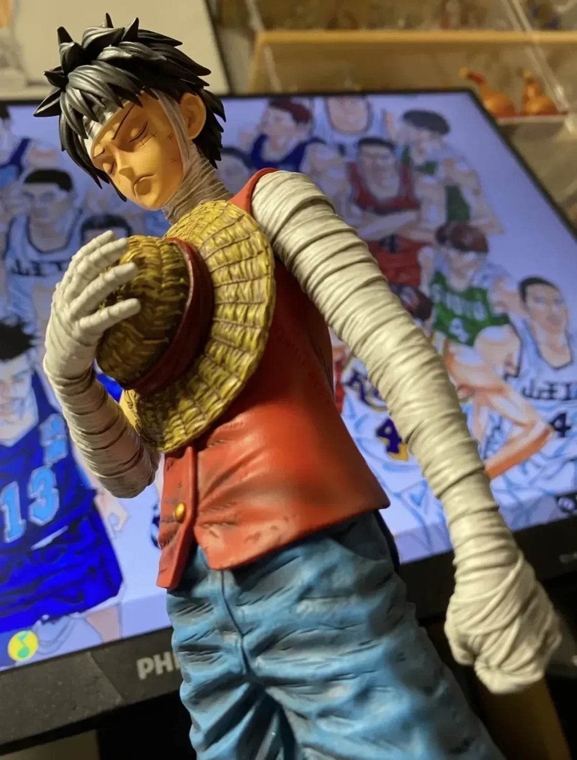 30cm One Piece Anime Action Figure Roronoa Zoro Vinsmoke Sanji - ToylandEU