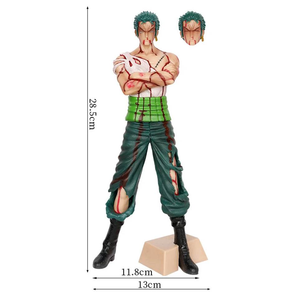 30cm One Piece Anime Action Figure Roronoa Zoro Vinsmoke Sanji - ToylandEU