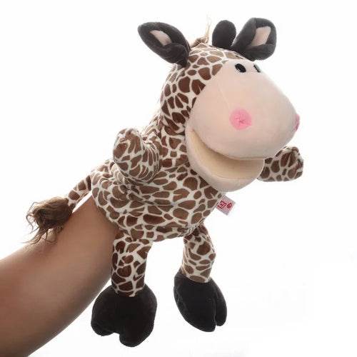 30cm Plush Animal Hand Puppets - 20 Educational Styles for Kids - ToylandEU