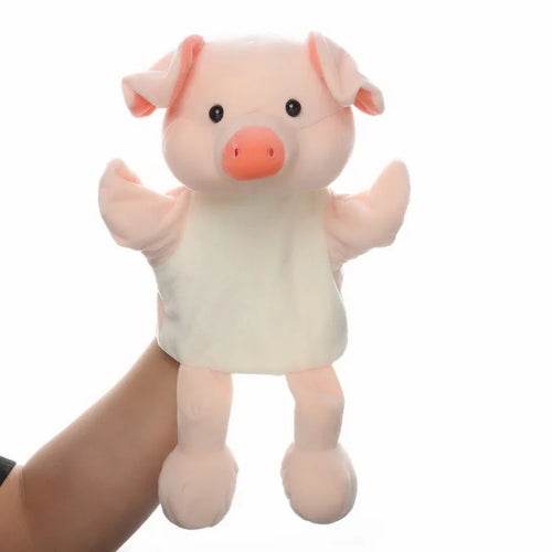 30cm Plush Animal Hand Puppets - 20 Educational Styles for Kids - ToylandEU