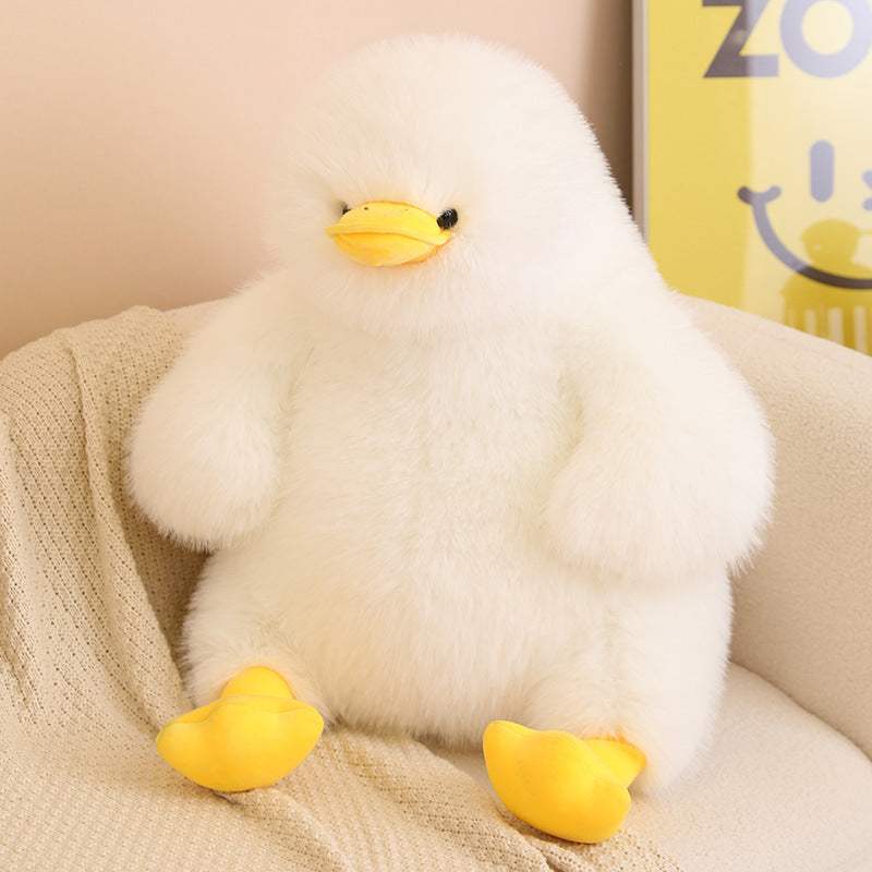 Fluffy Big Duck Plush Doll | 45-95 cm