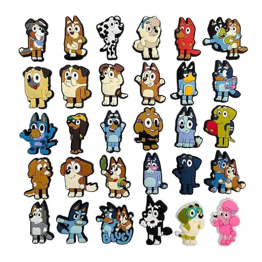  30pcs Bluey Collection Shoe Charms For Crocs Diy Accessories -  ToylandEU™