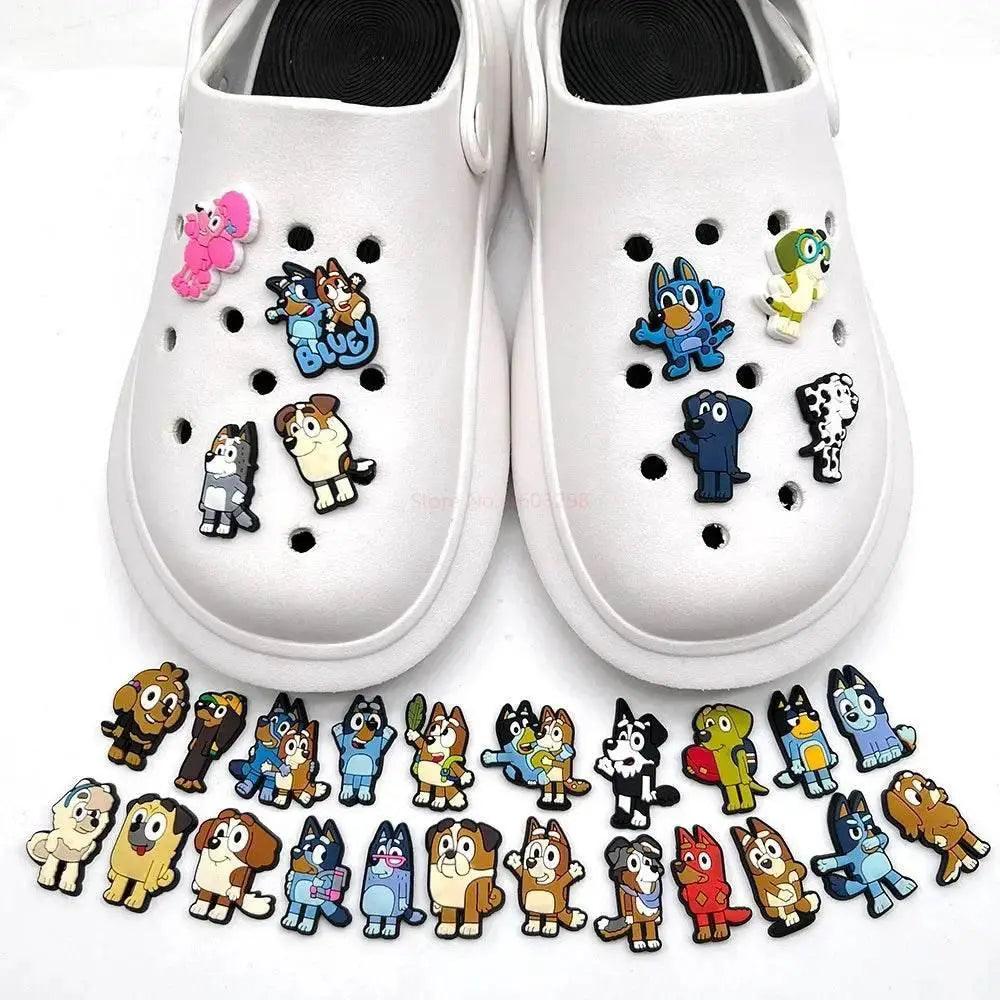  30pcs Bluey Collection Shoe Charms For Crocs Diy Accessories -  ToylandEU™