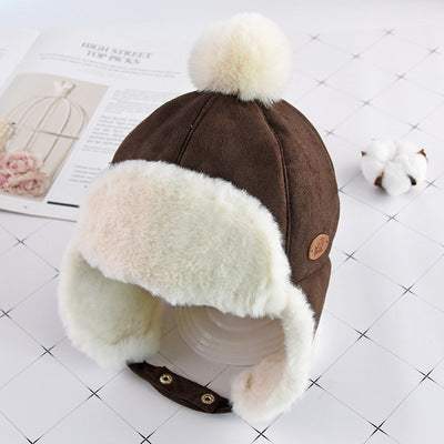 Plush Earmuff Cap | Rabbit Hair