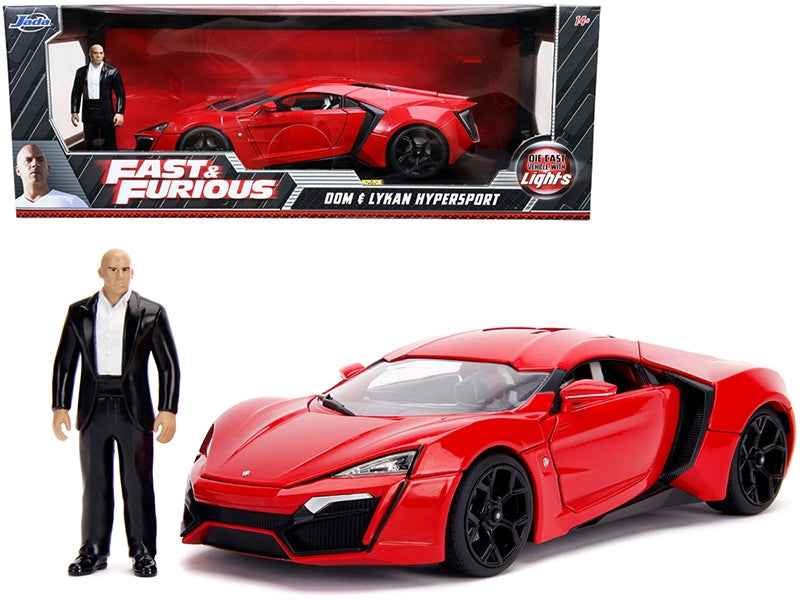 Lykan Hypersport Model Car | 1/18 Scale | Light Up Body | Fast furious