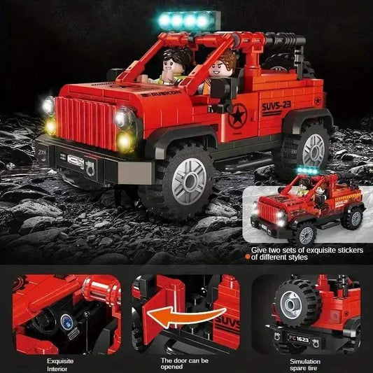 Durable Building Blocks Truck Set Compatible With Lego - ToylandEU